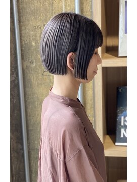 リブロ(liblo) ミニボブ × アッシュグレージュ 【liblo】