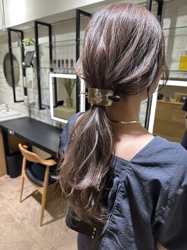 ローレン(LOREN) ミルクティーベージュダブルカラーインナーカラーケアブリーチ