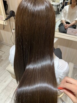 アンフェリール 原島店(Em Fellir) 髪質改善トリートメント/ブラウン/20代30代