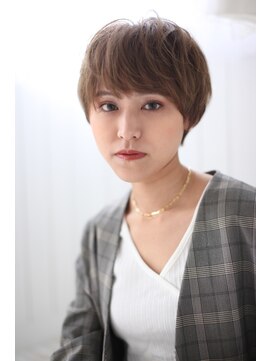 アッシュ 池袋店(Ash) 10代20代30代『大人可愛い☆マッシュショート』 #池袋駅