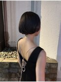 前上がりボブ
