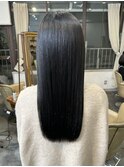 圧倒的なツヤ感!美髪ストレート10代20代30代/髪質改善/縮毛矯正