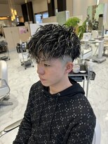 ハーツヘアーズ 五日市店(HEARTS hair's)&nbsp;ハイライト　ツイストパーマ