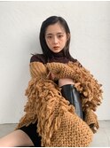 ボブ/大人かわいい/フェザーバング/透け感グレージュ