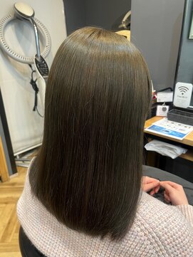 アルター(aL ter) オリーブグレージュ［切りっぱなしボブ//美髪/鎌取］