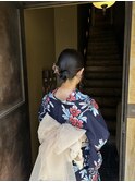 浴衣着付けヘアセット
