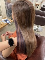 アンプリュス リアン(1+ Unplus lien)&nbsp;イヤリングラベンダーカラー/髪質改善カラー