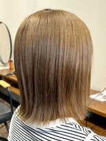 トゥルートラストトロワー 須玉店(True Trust trois)&nbsp;おしゃれな大人のハイトーンカラー ミルクティベージュ