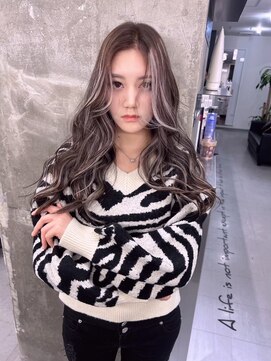 キング 枚方店(K!ng) 縮毛矯正髪質改善ハイライトレイヤーカット枚方美容室エクステ