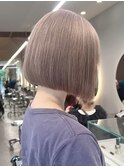 タッセルボブ切りっぱなしボブ顔周りレイヤーボブ外ハネボブ韓国