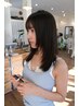 透明感カラー＋潤ツヤトリートメント ￥11000～