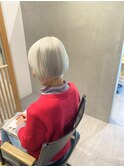 刈り上げパッツン ボブ