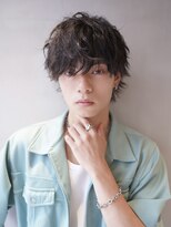 ニコ トウキョウ ロジック(nico TOKYO Logic)&nbsp;シャドウパーマメンズマッシュパイラルパーマメンズパーマ