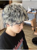 ハイライトスパーキーエンドカラー