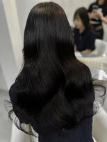 ラビス 池袋(Lovis)&nbsp;ハイライトカラー/アプリコットオレンジ/くびれヘア