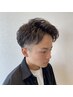 直毛でも決まる【メンズお悩み改善カール】カット込み　￥6160～9460