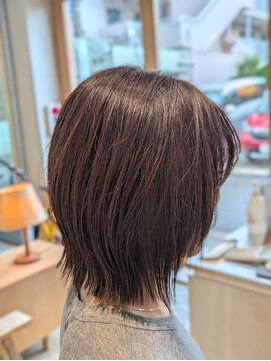 オーガニック リブ 川越(organic+live) 秋冬オススメ！20代30代かわいい切りっぱなし外ハネボブ