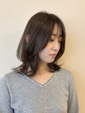 リリアン(rilliant U’s brilliant) くびれグレージュ×レイヤーカット