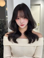 クム(kumu)&nbsp;レイヤーカット /縮毛矯正/前髪/顔周り/名古屋/栄/韓国サロン