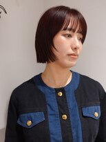 ユルクメゾンシティ 名古屋(JURK MAISON CITY) 【ami style】赤ボブ ボブレイヤー レイヤーカット
