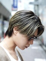 フィフス 札幌大通(fifth)&nbsp;札幌ハイライトメンズパーマメンズヘアメッシュメンズカット