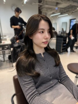 ザシェノンウメダ(THA CHAINON UMEDA) 着物ヘア/大人ガーリー/ダークアッシュ/似合わせカット/心斎橋