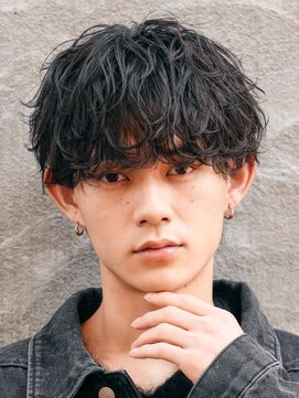 フィフス トウキョウ (fifth TOKYO) ルーズパーマルーズショートパーマビジネスメンズヘア刈り上げ