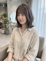 ノイ(neu)&nbsp;【静岡エリア】インナーピンク×くびれミディボブ