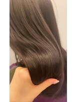 バイ ユア オウン フラワーズ コロン カバ 松本駅前(buy your own flowers : kava)&nbsp;30代40代大人可愛い髪質改善カラーラベンダーグレージュ透明感