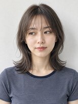 ヘイ 松本店(HEY)&nbsp;【HEY 松本】透明感アッシュ×くびれミディアムレイヤー