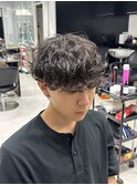 シャドウパーマ　フリックパーマ　ピンパーマ　スパイラルパーマ