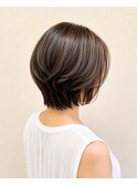 ショートレイヤーボブ
