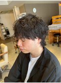 六地蔵/ メンズパーマ
