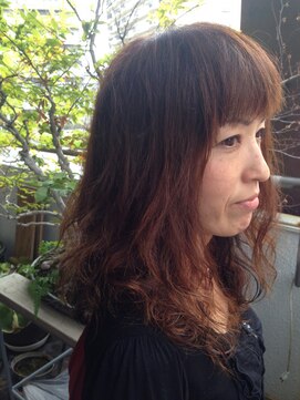 フェリシータ 緑地公園店(felicita) ラブ&グラマラス☆ナチュラルカール甘辛フェミニンセミディ♪