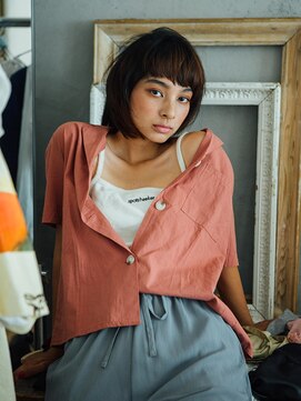 ココカラー アンド カット 山陽マルナカ高屋店(CoCo Color&Cut) ミディアムマッシュ【岡山】【高島】【高屋】