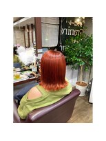 グラニーレ ヘア フィールド(granire hair field)&nbsp;アプリコットオレンジ★