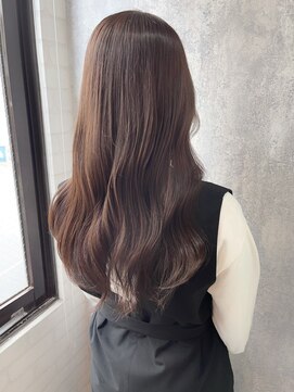 ジーナ セントラル銀座(Zina) 大人かわいいコテ巻き＊ショコラベージュ4ZinaCENTRAL