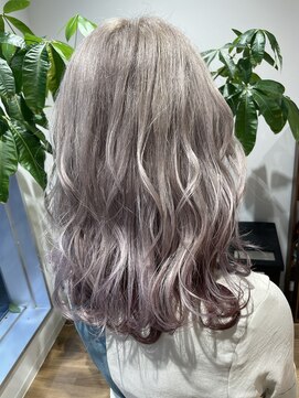 メモリーズ(Memories) 【Memories】ホワイトシルバー×インナーピンクバイオレット