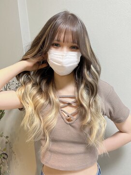 ガルボヘアー 名古屋栄店(garbo hair) 10代20代ギャルグラーデーションプルエクステ