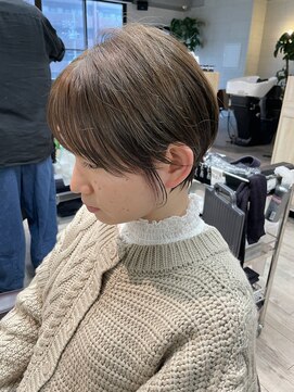 コワファーストナガサキシャンプーボーイ(COIFF1RST NAGASAKI SHAMPOO BOY) マッシュショート/長崎