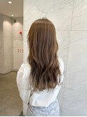 ベージュブラウン/ロングレイヤー/