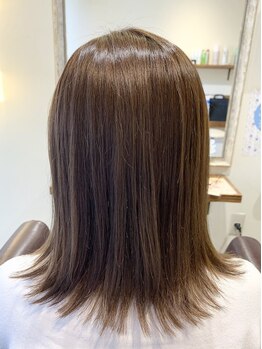 キートスヘアー(Kiitos Hair)の写真/「最近髪色が気になり始めた…」そんな方にもオススメ◎ダメージを最小限に抑え、あなたの”理想”を実現。