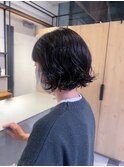 暗めカラー/ボブ/顔周り/前髪/レイヤー/髪質改善/縮毛矯正/銀座
