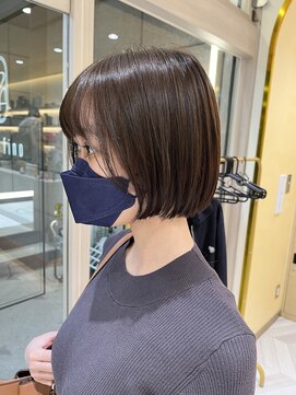 ゼスト フィーノ(ZEST fino) 【平林鼓】丸みボブカットで可愛く髪質改善でより艶髪に！