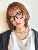 ノイカーム(noi Calm)&nbsp;顔周りレイヤーカットグレージュカラーくびれボブショートカット