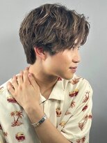 プレミアムバーバー 目黒店(PREMIUM BARBER produce by HIRO GINZA) ソフトツイストセンターパート