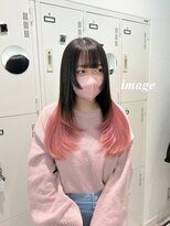 ユニークバイケンジ 町田(unique KENJE)&nbsp;グラデーションカラー×クリアピンク