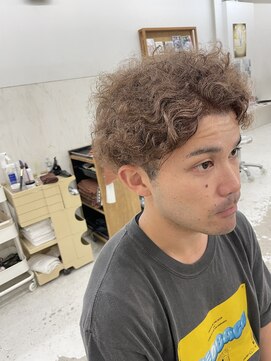 エンドリンク(endlink) メンズショート×クリームベージュ