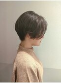 【上尾/ショート】襟足が浮きやすくても！収まるショート