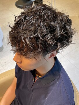 カインド 南青山(hair&make up KIND) スパイラルパーマ　波巻きスパイラル　メンズパーマ